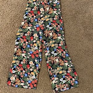 High waisted floral pants - Zara size S